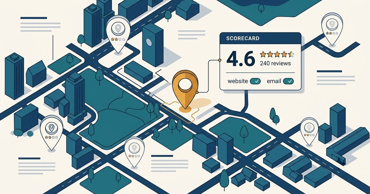 Competitor Benchmarking with Google Maps Data: A Step-by-Step Guide (2026)
