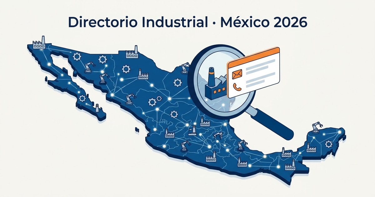 Directorio Industrial de México: Guía Completa y Datos Reales 2026