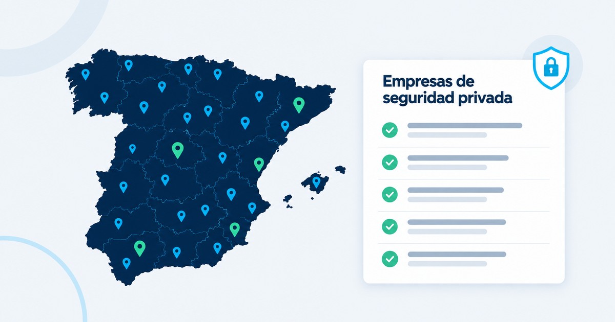 Listado de empresas de seguridad privada en España: guía y datos 2026